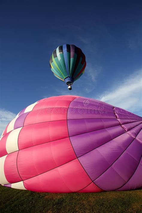 Hot Air Balloons Launch Sussex Editorial Photo Image Of Basket