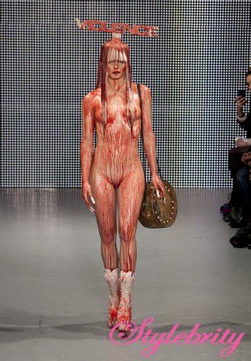 Charlie Le Mindu Another Naked Fashion Show At London Fashion Week