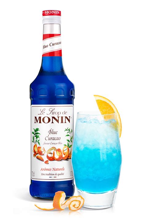 Monin Blue Curaçao makusiirappi 700 ml Crema