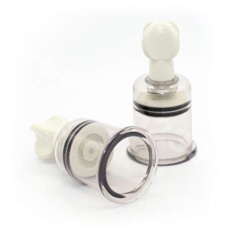 2pcs Vacuum Nipple Twist Cupping Breast Sucker Enhancer Enlarger