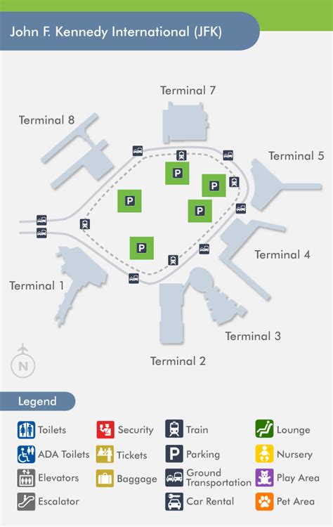Jfk Terminal 4 Map