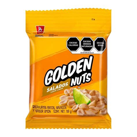 Cacahuates Barcel Golden Nuts Salados G Walmart