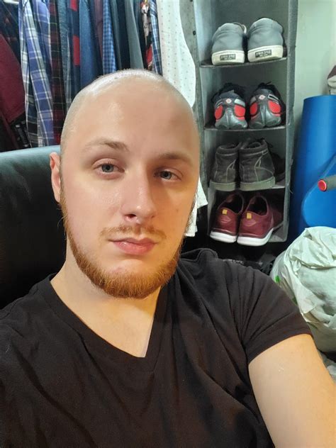Havent Posted My Shaved Head Yet Been Wearing It For A Few Months
