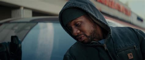 Carhartt Hooded Jacket Worn By Jonathan Majors As Damian Diamond Dame