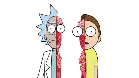 You can set it as lockscreen or wallpaper of windows 10 pc. TV Show Rick and Morty Morty Smith Rick Sanchez Half Faces ...