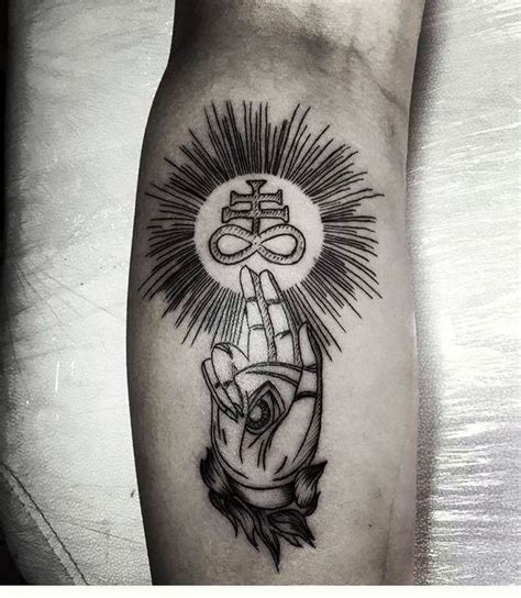 Satanic cross, also known as the leviathan or inverted cross. Satanic Tattoos - Scary Satanic Goat Tattoo Designs
