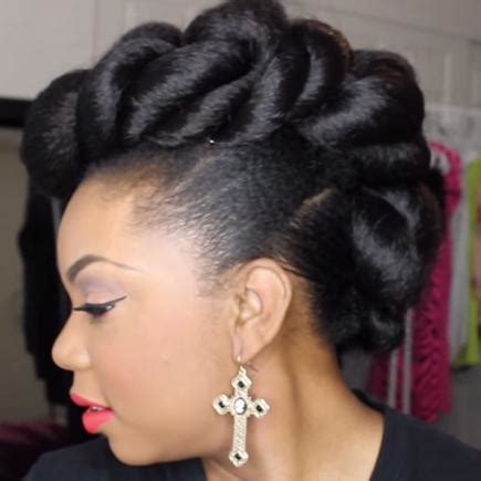 Here's a futuristic look with the tiny buns and flat twists. 50 Best Wedding Hairstyles for Black Women 2020 | Cruckers