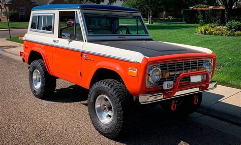 1972 Ford Bronco Stroppe Premier Auction