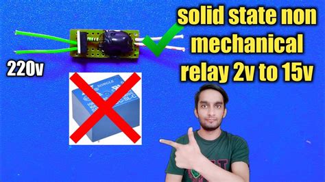 Diy Solid State Relay Homemade Solid State Relay How To Make A