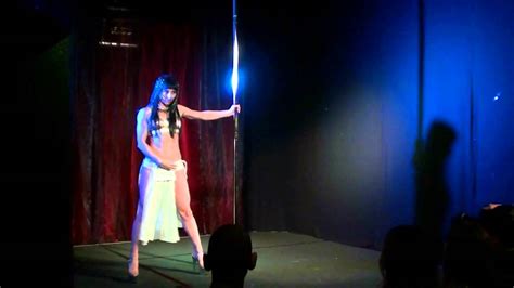 Miss G Performing At The Pole Room Show Pole Vixens Youtube