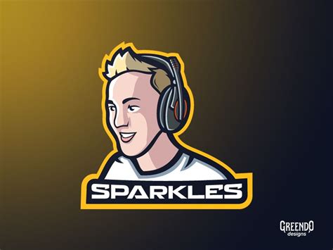 Sparkles Fan Art Mascot Logo Game Logo Design Mascot Logo