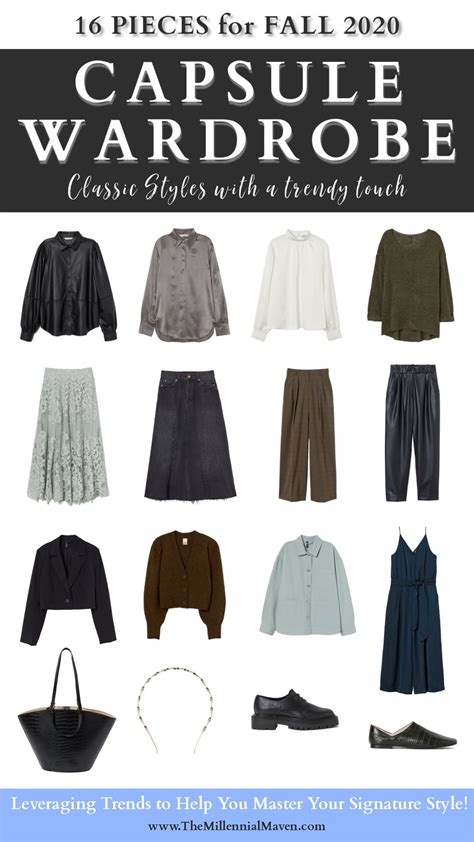 Fall Capsule Wardrobe Pieces Over Looks Fall Capsule Wardrobe Capsule