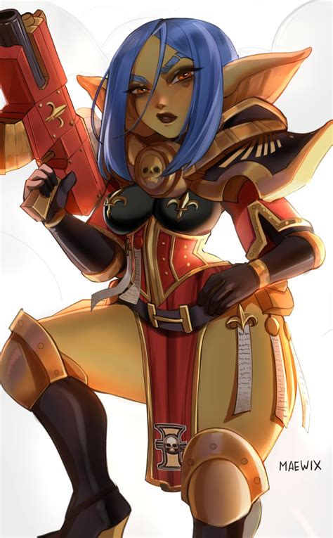 Maewix Artist Adepta Sororitas Original Warhammer 40k Absurdres