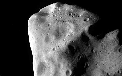 An Image Of The Strange Asteroid Lutetia From The Esa Rosetta Probe Eso