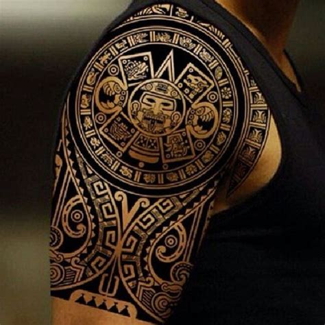 Mayan Tribal Tattoo Sleeve Missh Education