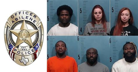 Abilene Police Department Arrests Six Burglaries