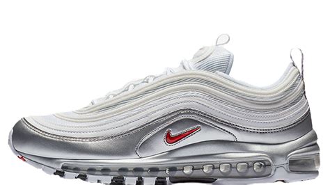 Nike Air Max 97 White Silver Metallic Pack Where To Buy At5458