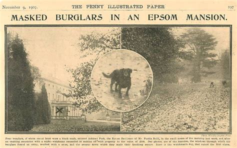Uk Photo And Social History Archive Ashtead Park Masked Burglars At