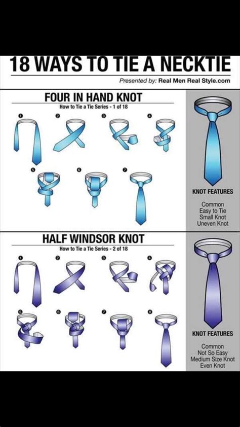 18 Ways To Tie A Necktie Musely
