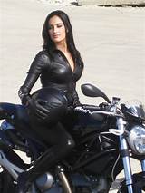 Girl On A Motorcycle Pictures