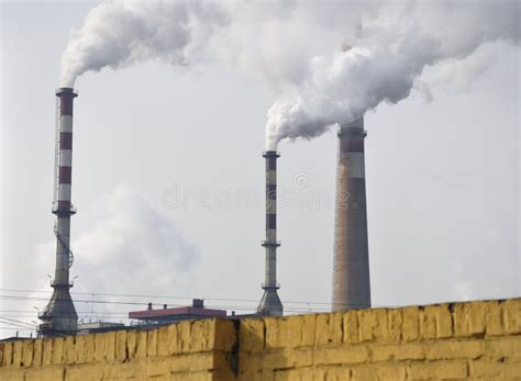 Pollution Chimney Smoke Stock Image Image Of Climate 25973185