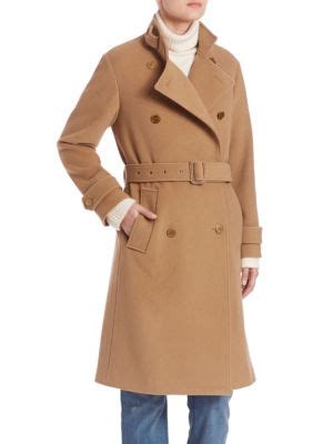 Burberry vintage wool camel hair trench coat wool camel cashmere see description. Vince Wool & Cashmere Trench Coat In Camel | ModeSens