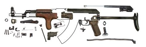 Romanian Model 65 Akm 47 762x39 Underfolder Parts Kit Numbers