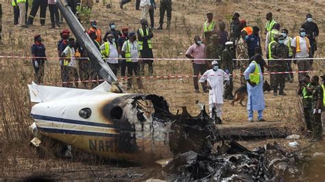 7 Killed In Nigerian Airforce Plane Crash After Reported Engine Failure
