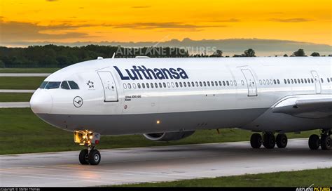 D Aihc Lufthansa Airbus A340 600 At Munich Photo Id 998802