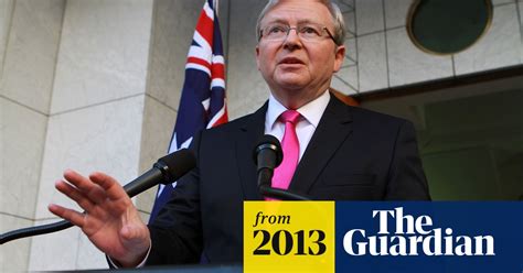 Kevin Rudd Calls Election To Decide Who The Australian People Trust