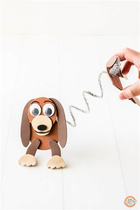 Toy Story Slinky Dog Craft For Kids Kids Activities Blog