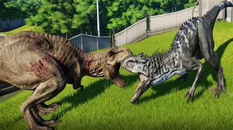 Indominus Rex Max Vs Tyrannosaurus Rex Spinosaurus Indoraptor