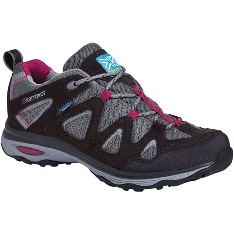 Karrimor Womensladies Isla Waterproof Lightweight Comfy Walking Shoes