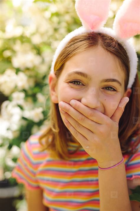 Close Up Of A Girl Laughing Stock Photo 164708 Youworkforthem