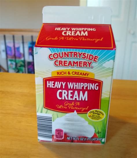 Countryside Creamery Heavy Whipping Cream Aldi Reviewer