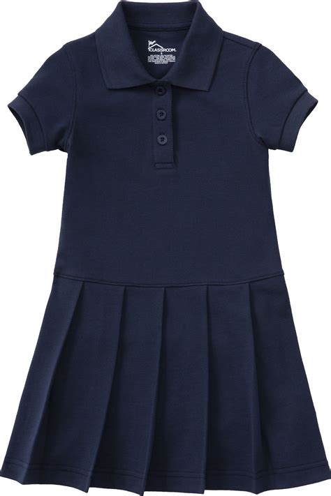 Classroom School Uniforms Little Kid Pique Polo Short Sleeve Dress