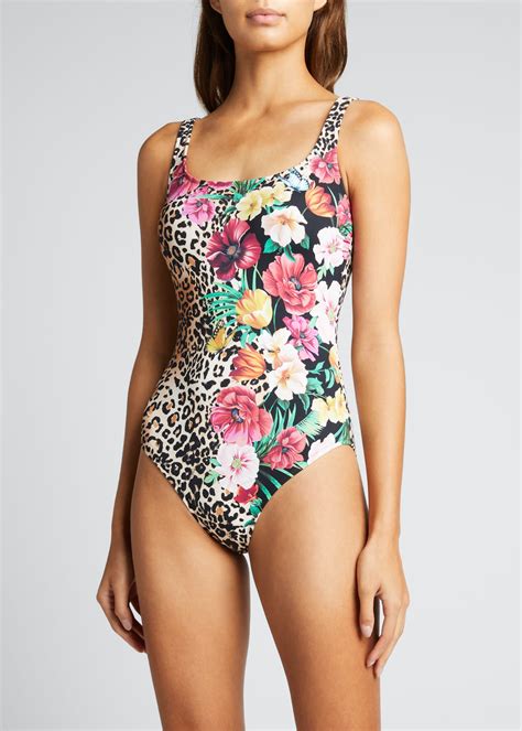 Camilla Printed Scoop Neck One Piece Swimsuit Bergdorf Goodman