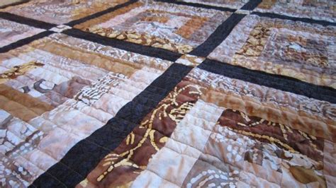 African Wild Batik Log Cabin Lap Quilt By Sweetkeeps On Etsy Lap