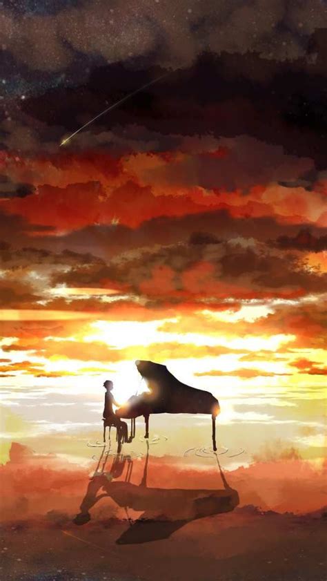 Support us by sharing the content, upvoting wallpapers on the page or sending your own background pictures. Piano Rising Sun Anime Wallpaper | Anime wallpaper iphone ...
