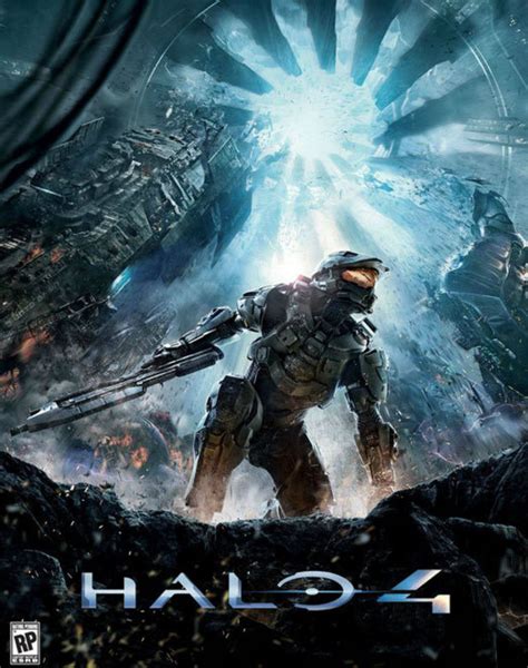 Halo 4 Cover Art Revealed Master Chief Stands Among