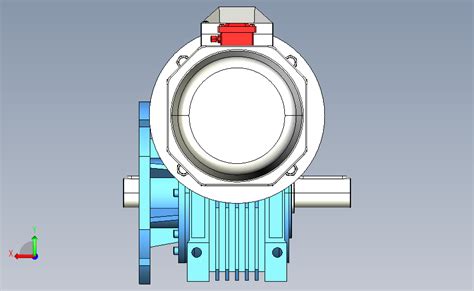 Nmrv110蜗轮蜗杆减速机 Rv110 E 30 4kw Fa1 Sz Stepstep模型图纸下载 懒石网