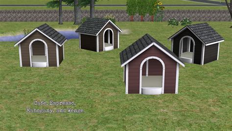 Dog Houses How From The Real Life Dog Houses Sims 4 Pets Real Life