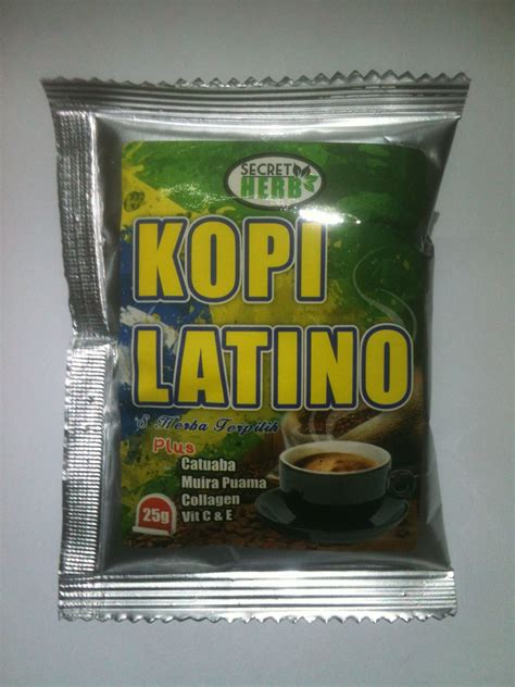 Kopi Latino The Real Taste Of Coffee With Catuaba Collagen Kopi Herbs