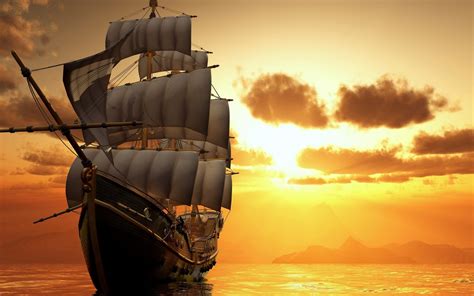 Sailing Ship 4k Ultra Hd Wallpaper And Background Image 3840x2400