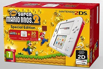 Es compatible también con las consolas ds lite, 2ds, 3ds, 3ds xl, new 2ds xl, new 3ds y new 3ds xl. Nintendo 2DS - Consola, Color Rojo + New Super Mario Bros ...