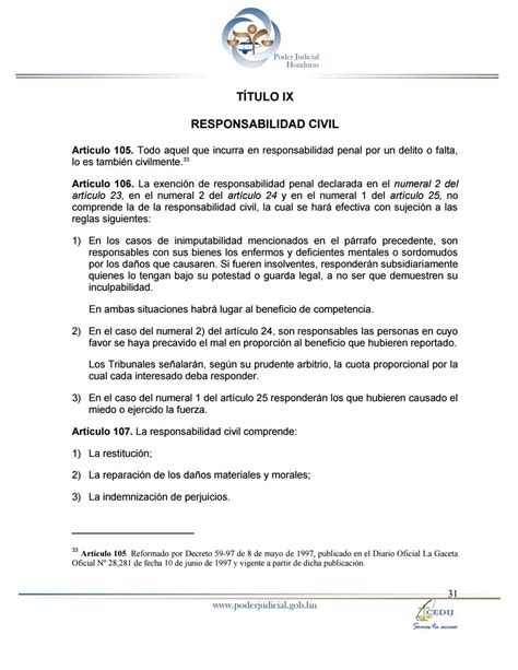 Código Penal De Honduras Actualizado 2016 By Dennis Garcia Issuu