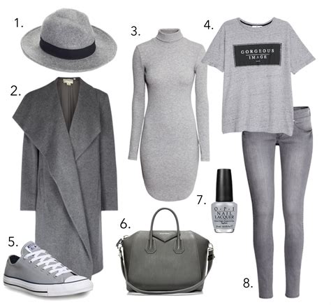 50 Shades Of Grey Style Guide Winter Dress Outfits White Dress Casual Outfit Grey Fashion