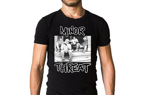 Minor Threat Salad Days 1985 Compilation Album Cover T Shirt Hardcore Punk Hip Hop Simple