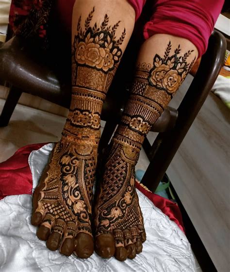 20 Mind Blowing And Unique Bridal Legs Mehndi Design For 2021 Wedding