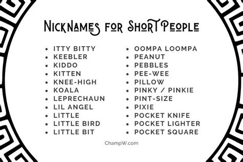 350 Nicknames For Short People That Sound Creative